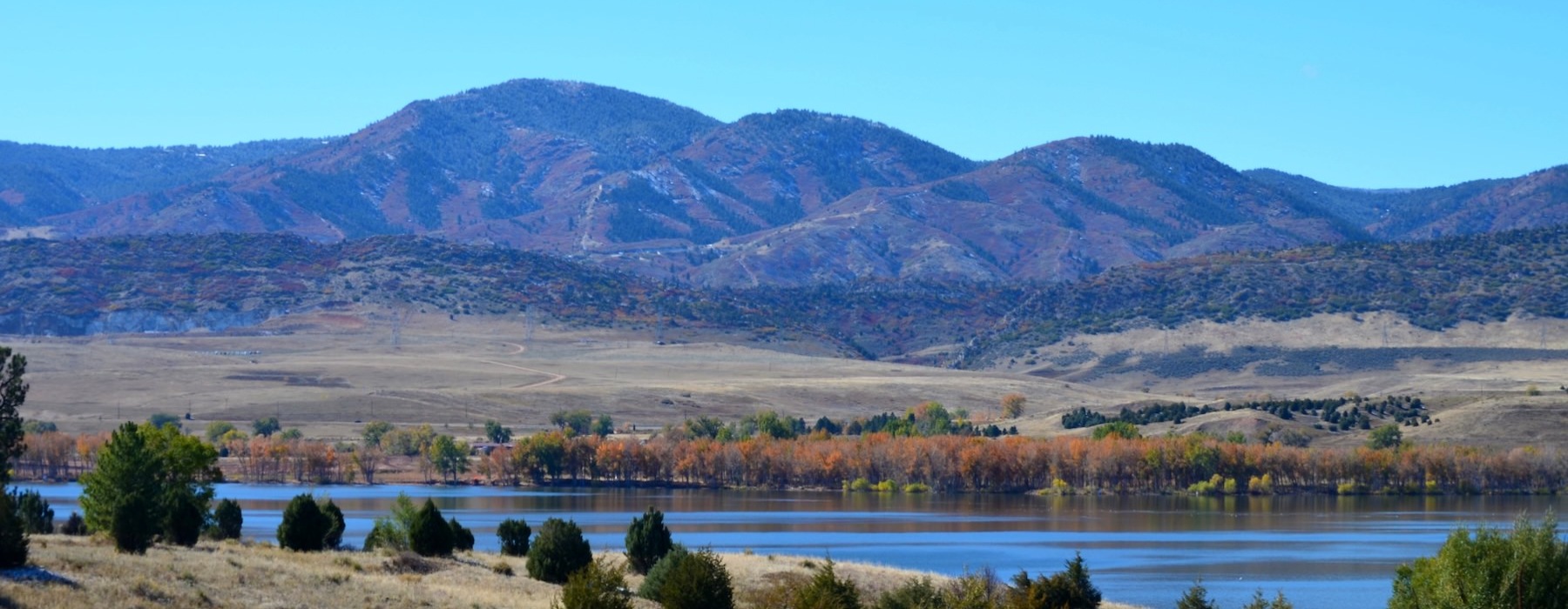 a river running through a desert